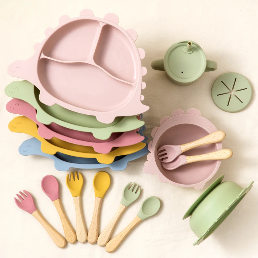 Baby Dino Dining Set (4pcs)