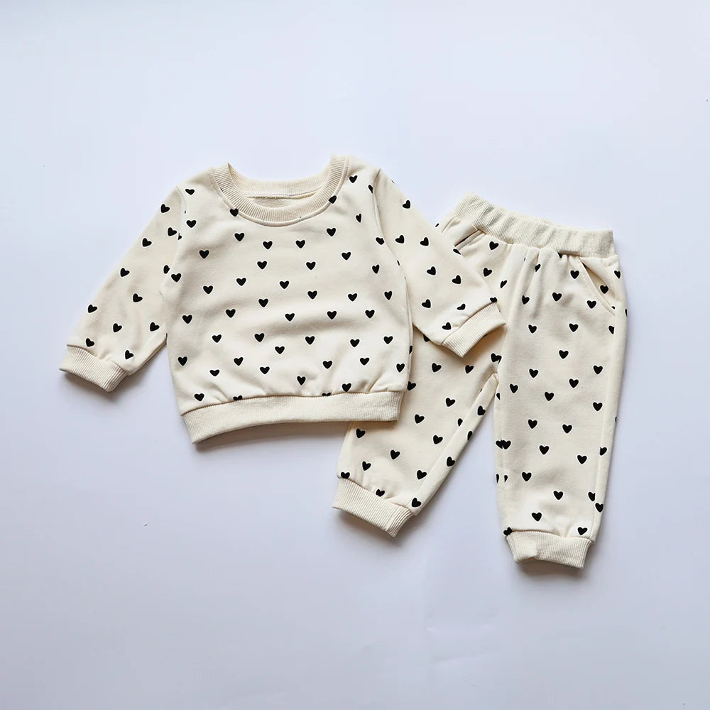 Polka-Heart Set