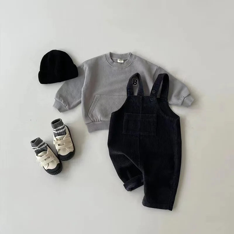 Organic Corduroy Romper