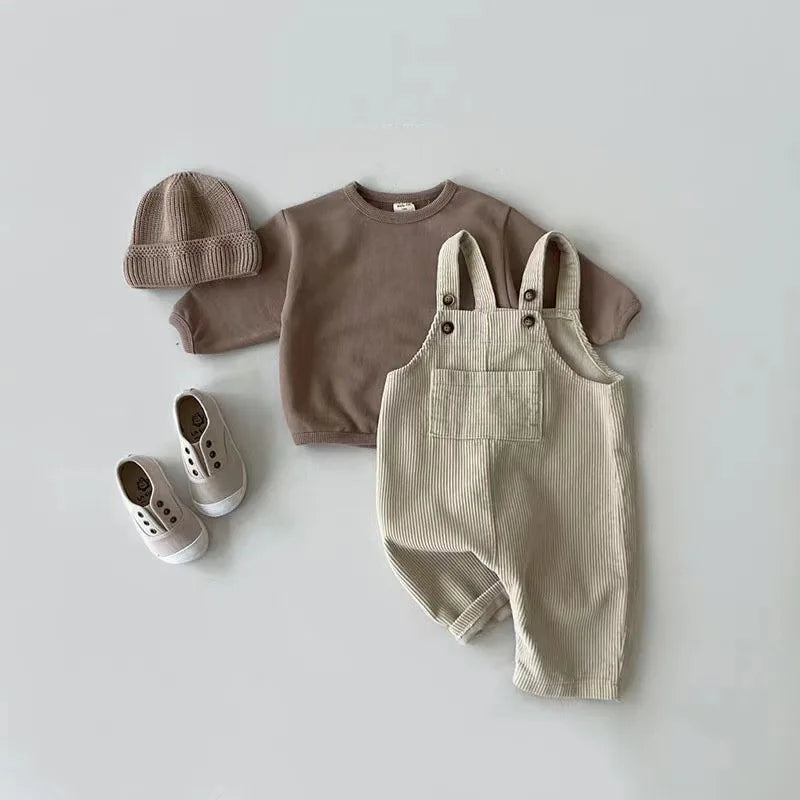 Organic Corduroy Romper