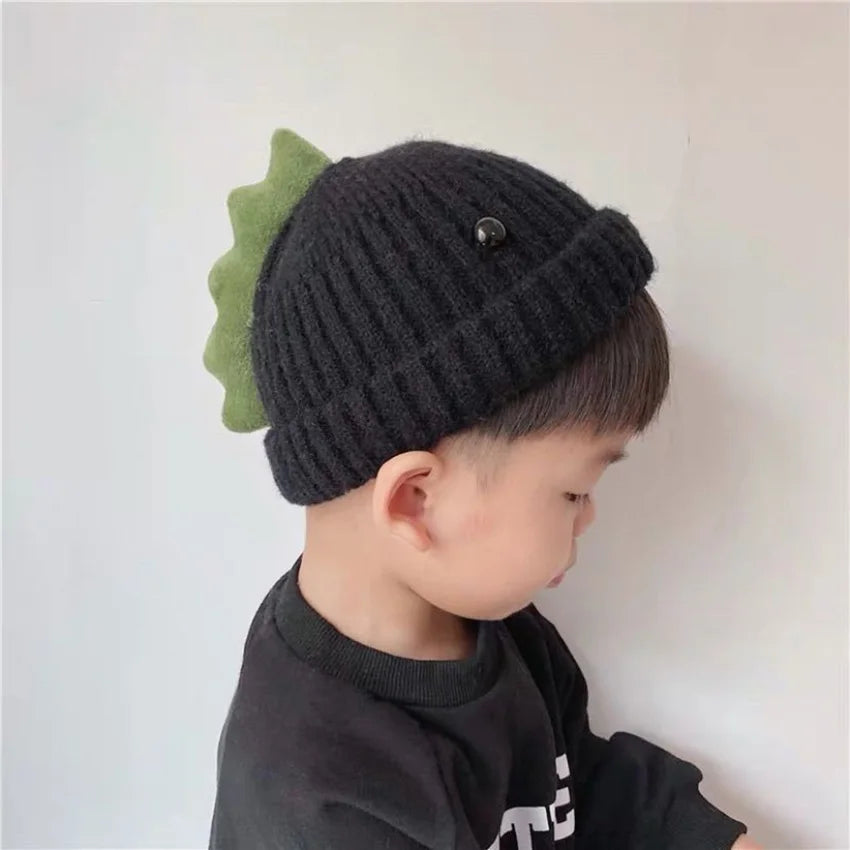 Baby Dino Knitted Hat