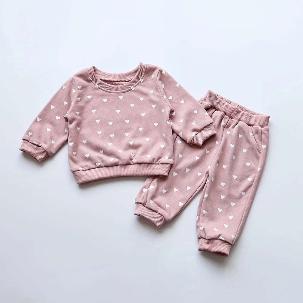 Polka-Heart Set