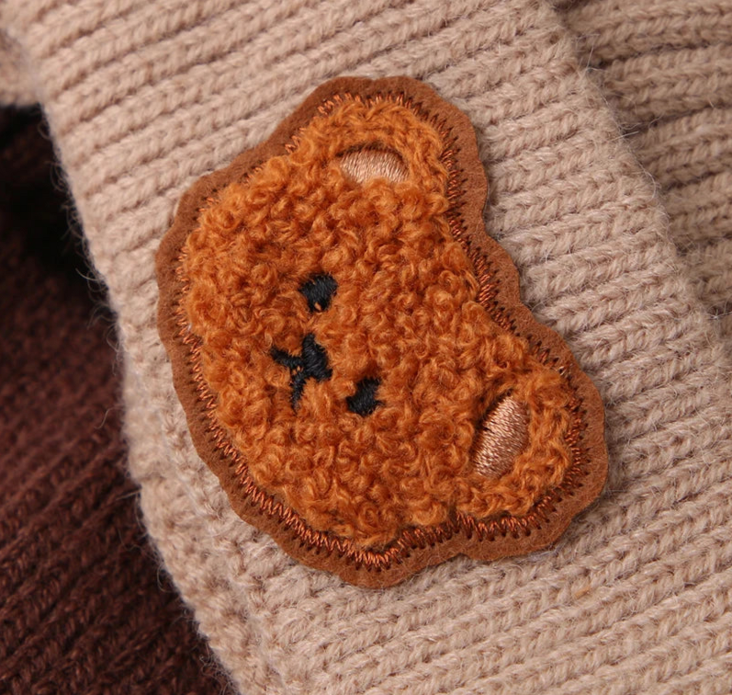 Baby Bear Knitted Hat