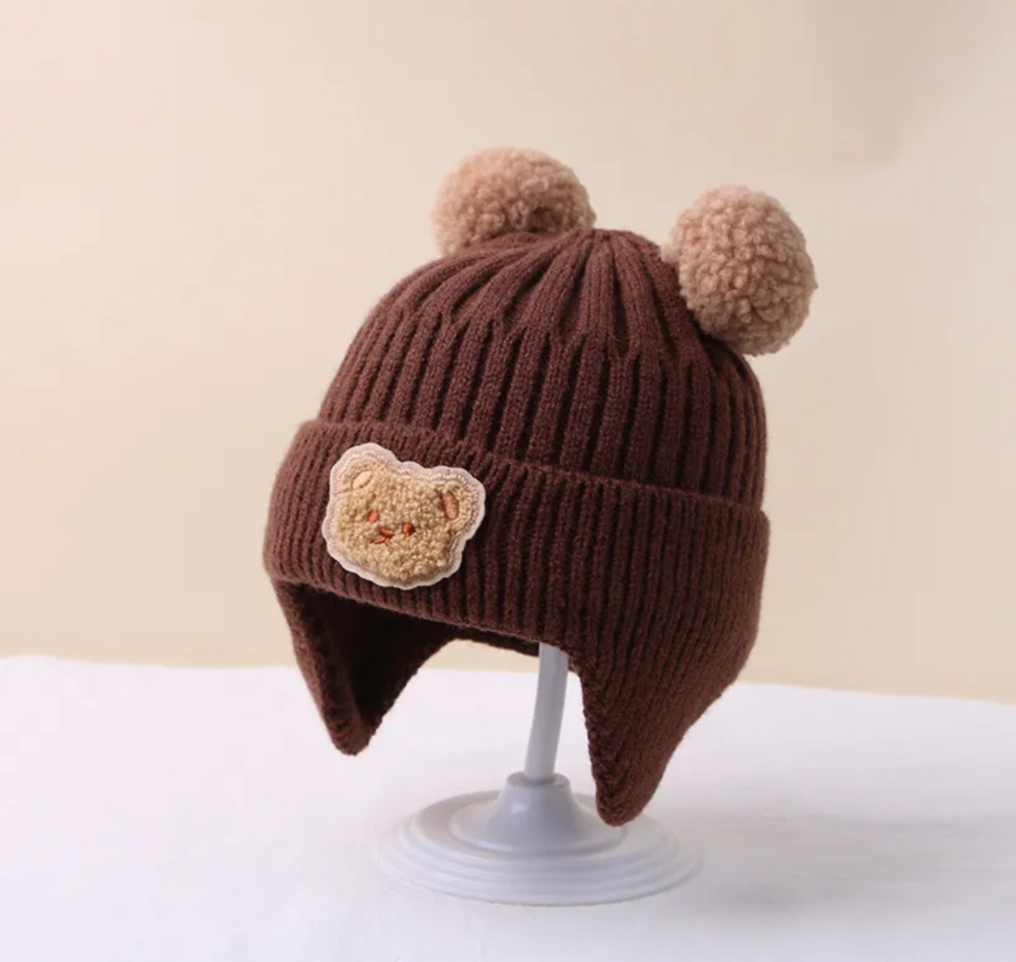 Baby Bear Knitted Hat