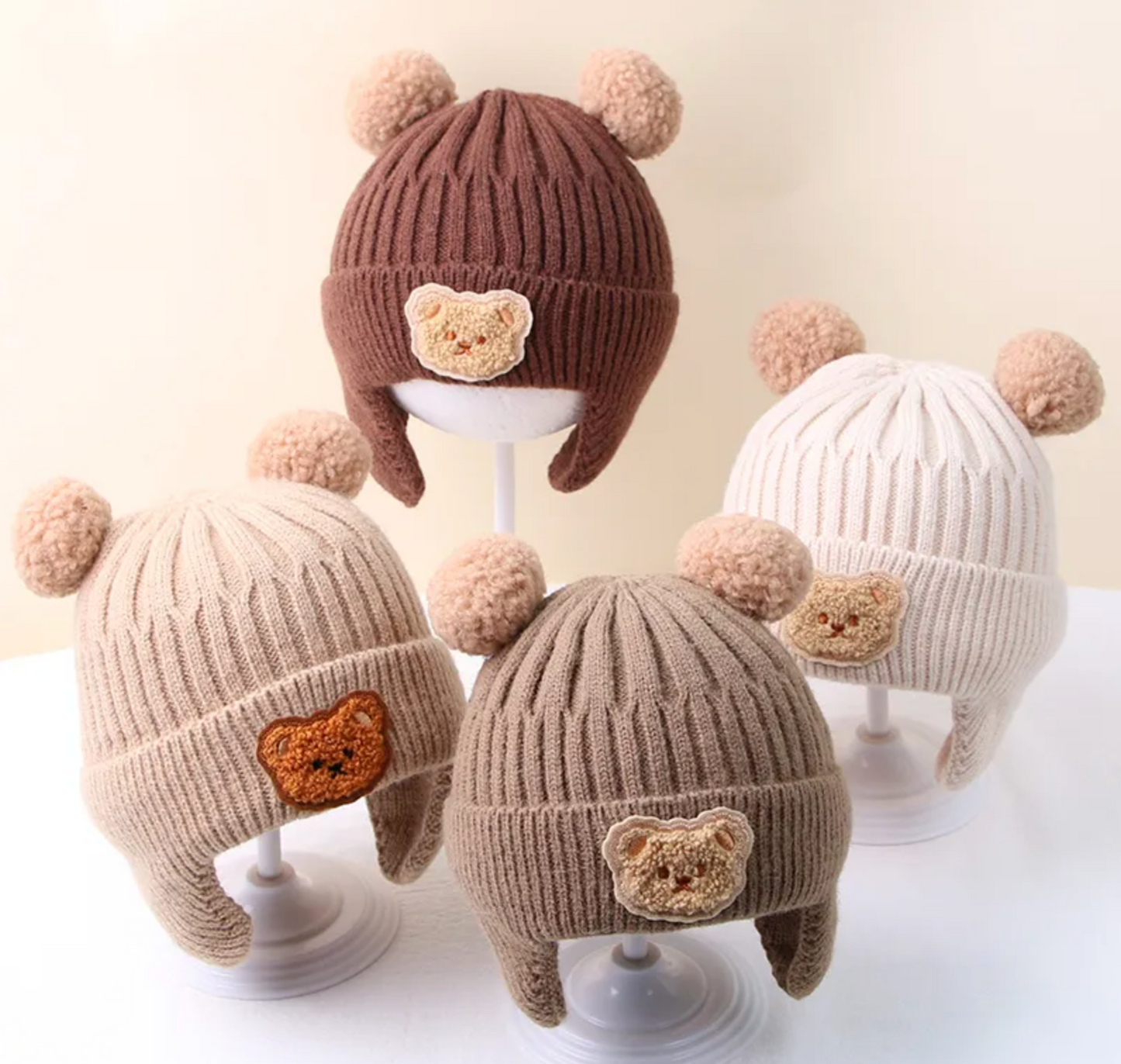 Baby Bear Knitted Hat
