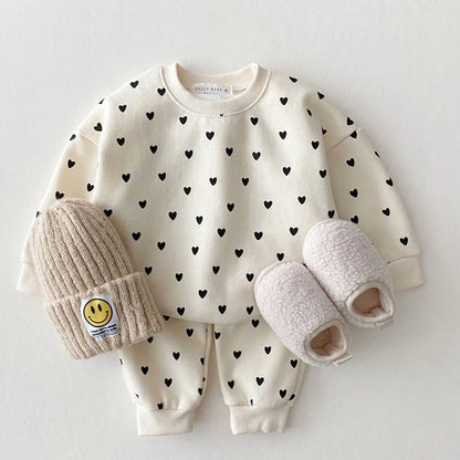 Polka-Heart Set