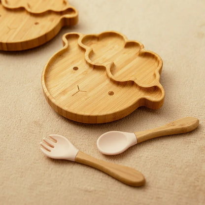 Bamboo Sheep Plate