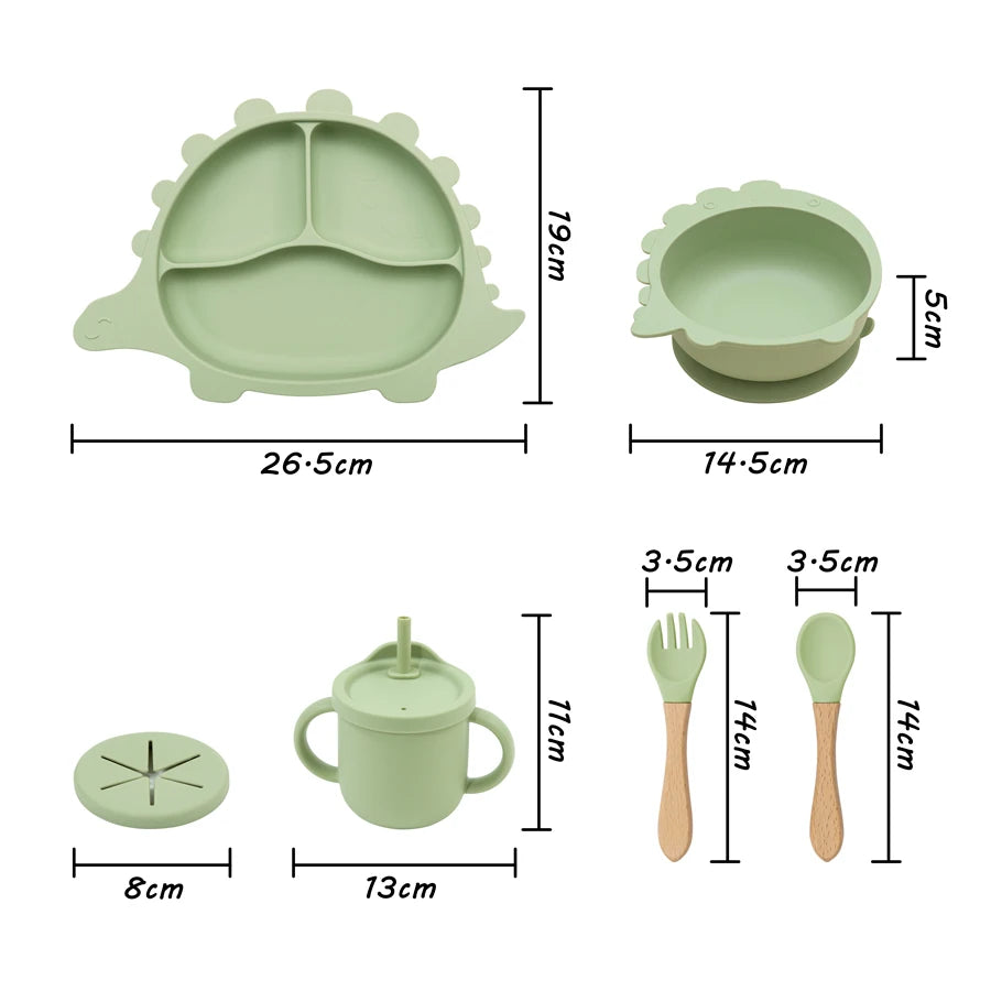 Baby Dino Dining Set (4pcs)