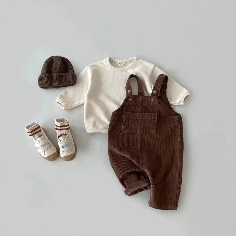 Organic Corduroy Romper