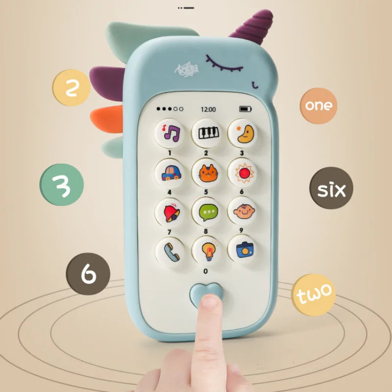 Mr. Unicorn™ - Educational Toy Phone & Teether!