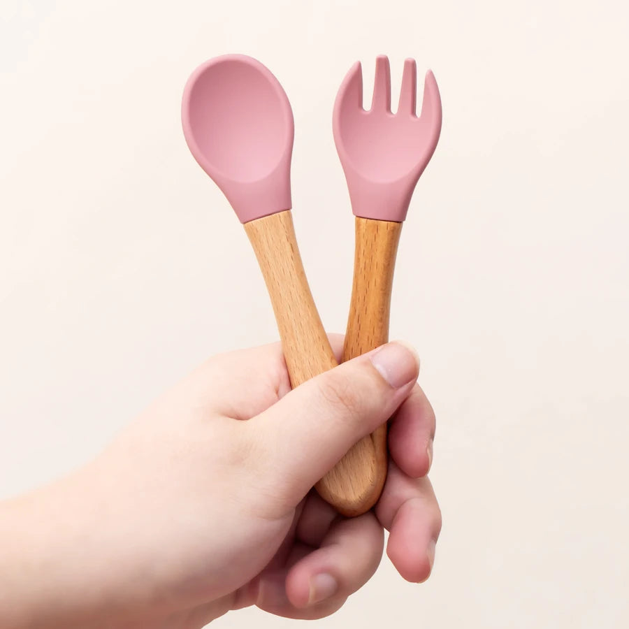 Bamboo Silicone Organic Spoon