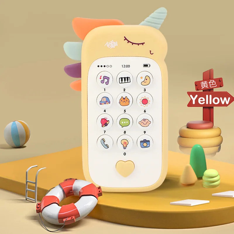 Mr. Unicorn™ - Educational Toy Phone & Teether!