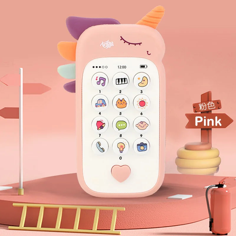 Mr. Unicorn™ - Educational Toy Phone & Teether!