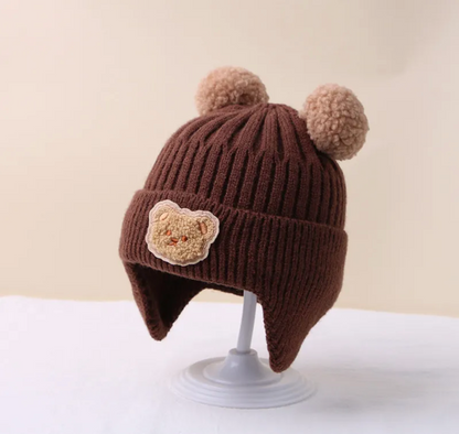 Baby Bear Knitted Hat