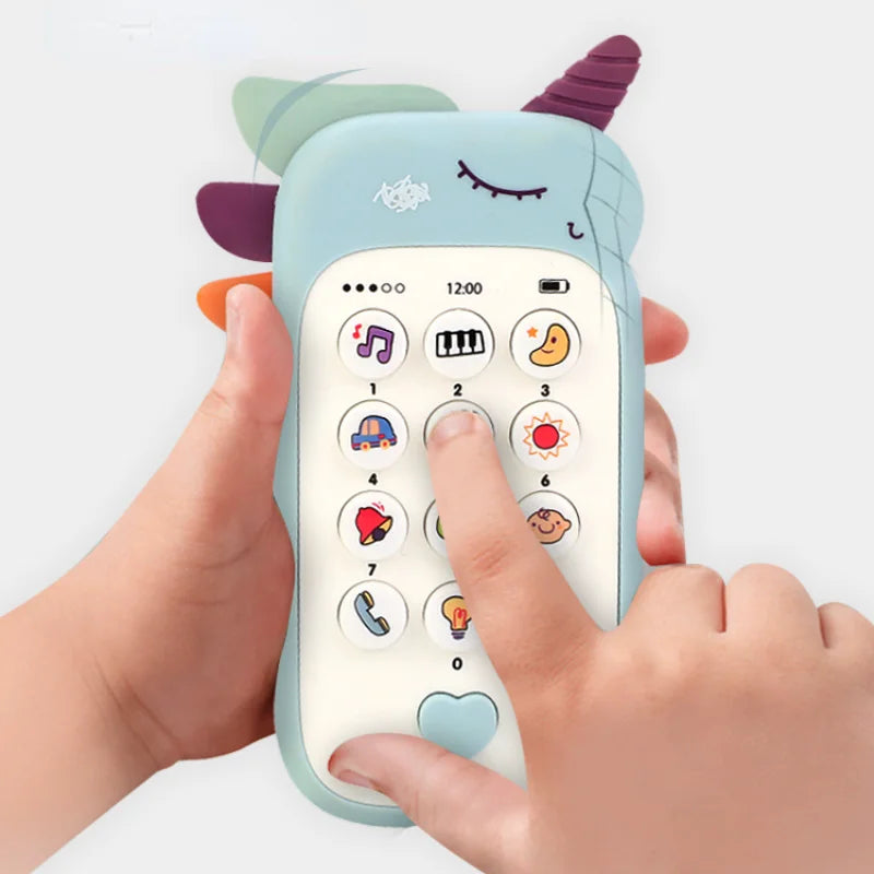 Mr. Unicorn™ - Educational Toy Phone & Teether!